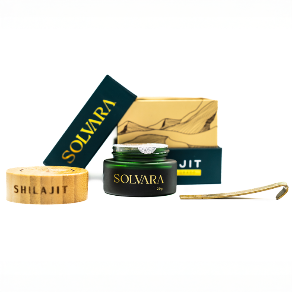 Pure Shilajit Resin UK | Lab-Tested | 80% Fulvic Acid – Solvara