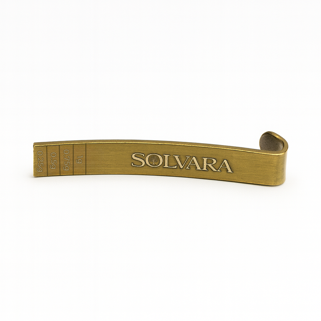 Brass Shilajit Spoon